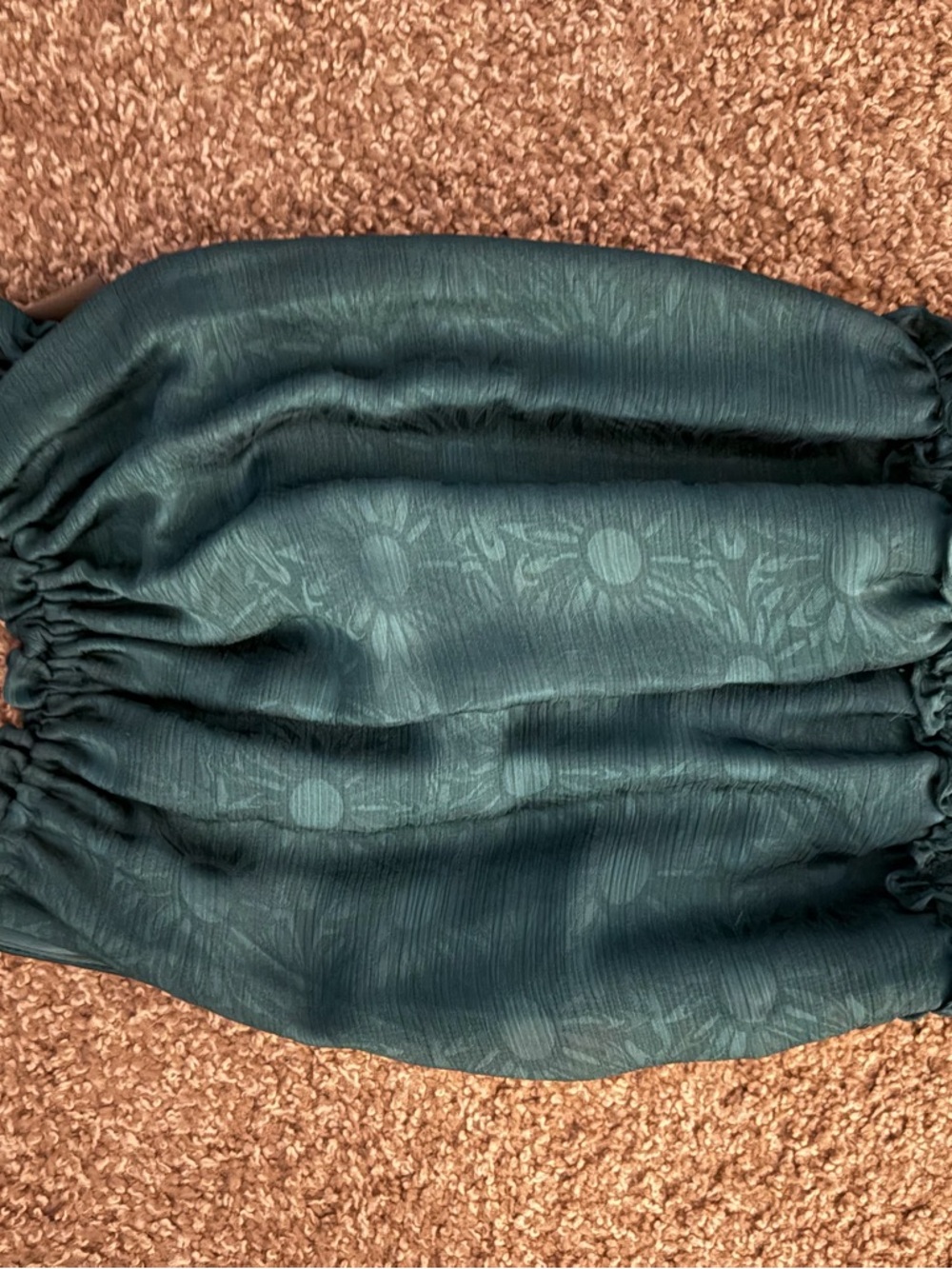 TAYLOR Teal Halter Neck Tiered Maxi Dress With Smocked Waist - Picture 2 of 3